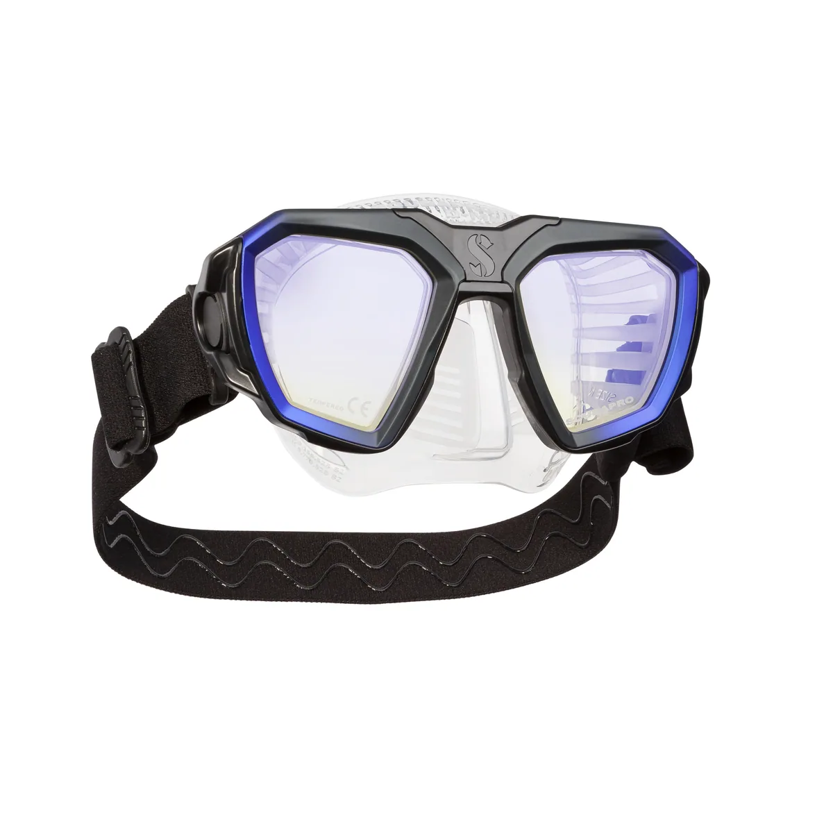 Scubapro D-Maske, M, Blau-Klar, Tauchmasken