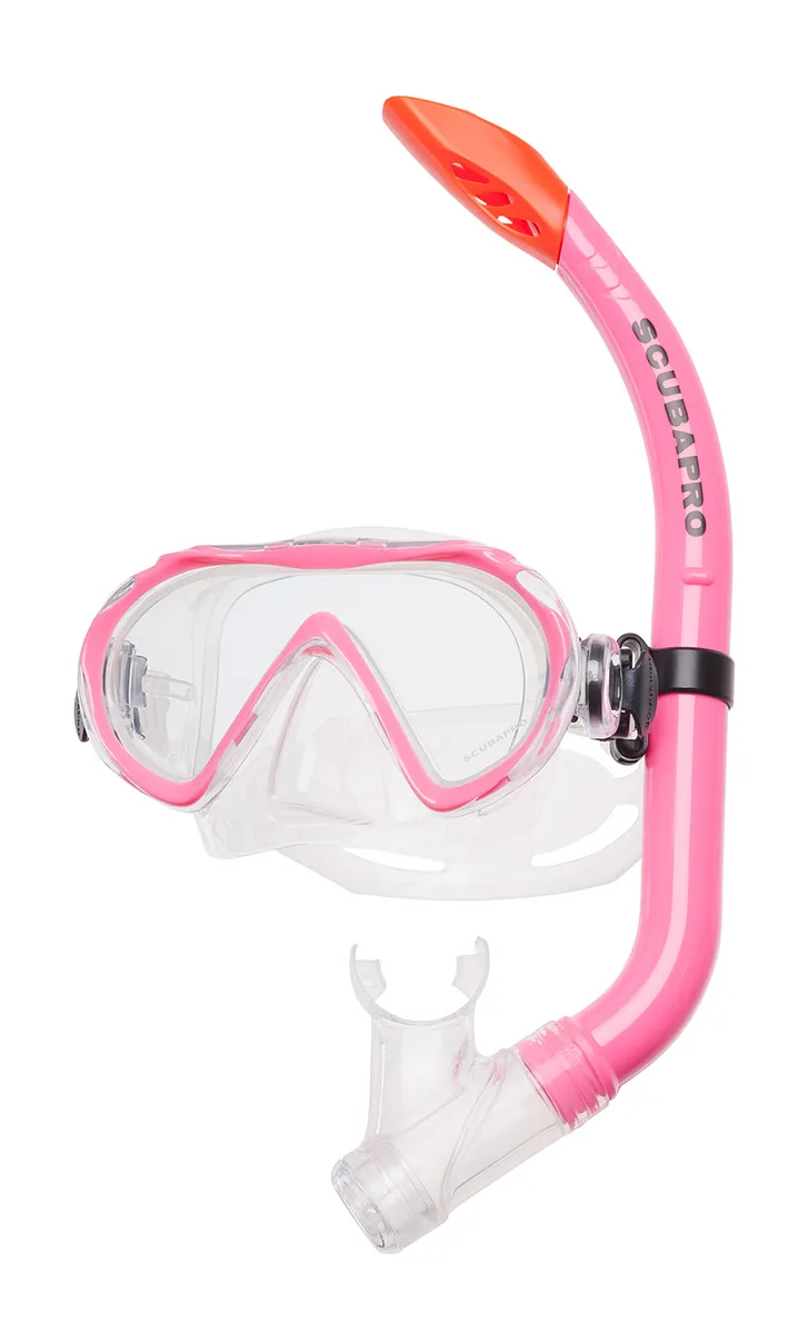 Scubapro Spider Combo Kinder, Pink, Flaschenventile