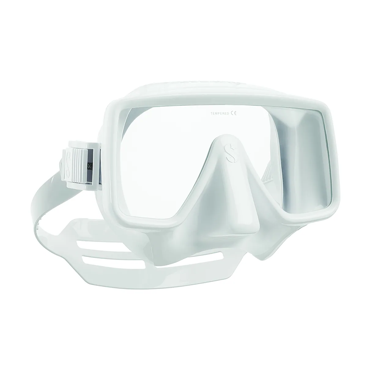 Scubapro Maskenband Frameless Maske Weiss, Einglas-Masken