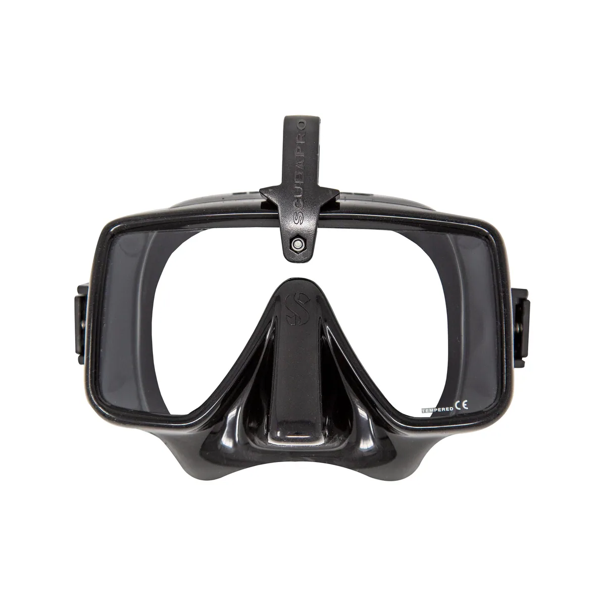 Scubapro Frameless HUD Maske Schwarz, Einglas-Masken