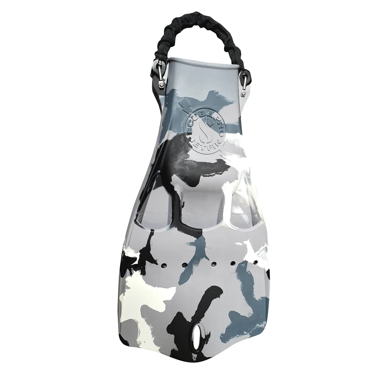 Scubapro Jet Fin mit Springstraps, Grau Camo