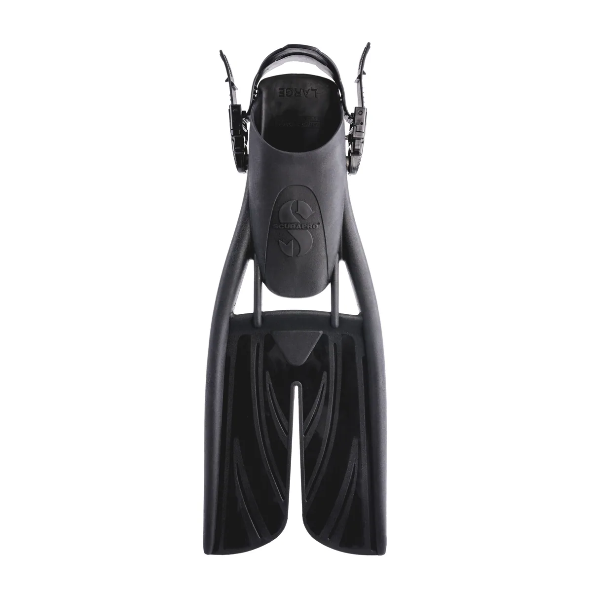 Scubapro Twin Jet II Flosse Schwarz, Tauchflossen