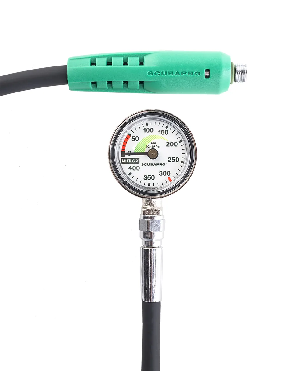 Scubapro Finimeter Nitrox mit Schlauch, Ersatzteile und Zubehör
