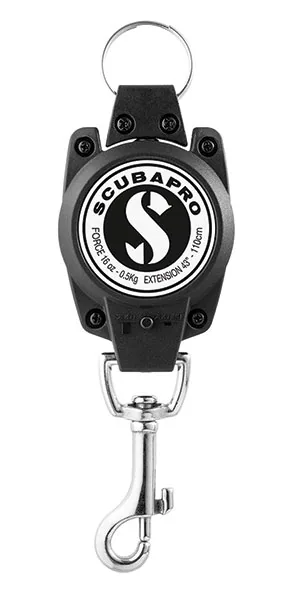 Scubapro Premium Retractor mit Stop, Tauchzubehör