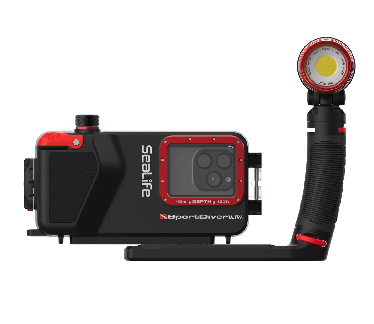 Scubapro Sportdiver Ultrapro 2500F Set, Tauchlampen