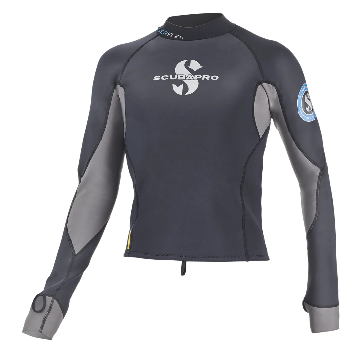 Scubapro Everflex Long Sleeve Top 1.5mm Schwarz/Grau Herren, Nassanzug