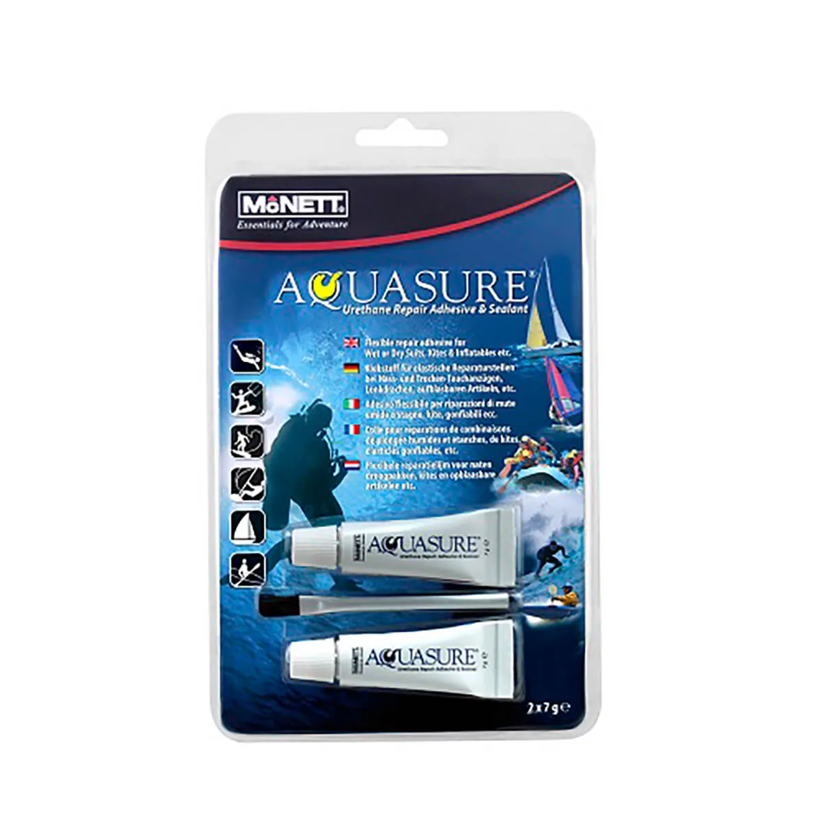 Scubapro Aquasure, 2 X 7 Gramm Packung, Doppelgeräte & Manifolds